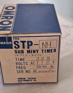 Omron - Subminy Temporizador - STP-NH - 36S - 110VAC - Nuevo - Imagen 1 de 1