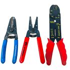 3 pcs Mix Electrical Wire Cutter Stripper Ideal 45-121, Klein Tools and Zenitech