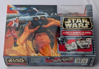 Star Wars Micro Máquinas Binoculares Luke's Yavin Rebel Base Galoob  Foto 1 de 4