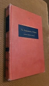The Enjoyment of Music By Joseph Machlis (1963, Hardcover) VTG - Picture 1 of 14