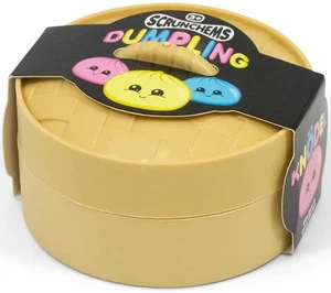 Scrunchems Dumpling – Mystery Squishy Toy in Steamer Case (1 Random Design) - Picture 1 of 2
