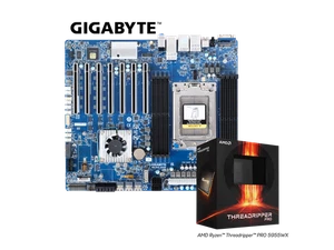 GIGABYTE MC62-G40 AMD Ryzen Threadripper PRO Workstation Board mit AMD - Bild 1 von 2