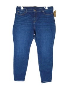 Duluth Jeans Flex Dailey Skinny NWT Stretch Medium Wash Women's Size 18 - Picture 1 of 9