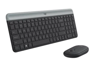 Logitech MK470 Slim Wireless Keyboard Mouse Combo - Graphite - Picture 1 of 5