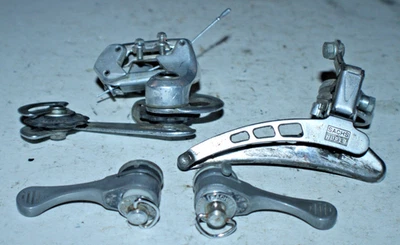 Sachs Huret Soutour Groupset Front Rear Derailleurs Long Reach Downtube Shifters - Image 1 of 4