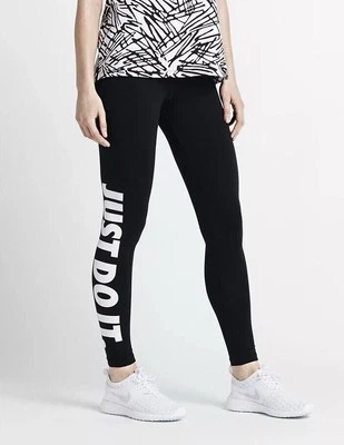New Nike Leggings Women’s Just Do It leggings Black Sizes S,M,L,XL RRP £40 - Image 1 of 4