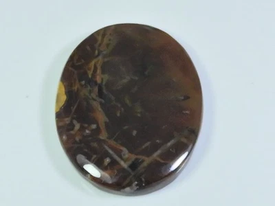 48Cts. Natural Tree Moss Agate Oval Cabochon Loose Gemstone 27X36X04MM p582 - Image 1 of 4