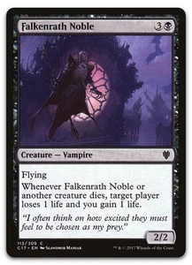 Falkenrath Noble #113 (NM) Commander 2017 C17 Magic MTG - Picture 1 of 2