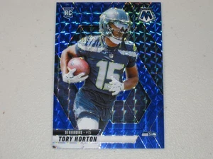 2025 Panini Mosaic Blue Mosaic Prizm #396 Tory Horton 45/99 Rookie RC - Picture 1 of 2