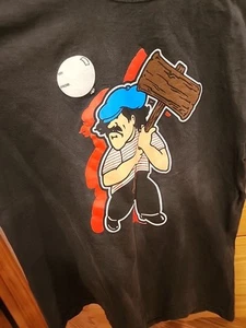 GALLAGHER T-Shirt Sledge-o-matic Front Watermelon Back Adult L/42-44 VTG Comedy - Picture 1 of 8