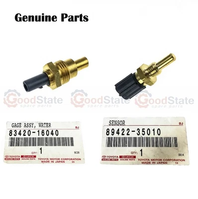 Genuine Hilux Surf KZN185 KZN130 1KZ Water Oil Fuel Temperature Sensor Setx2 - Image 1 of 4