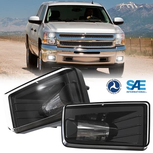 LED Fog Lights For Chevy Silverado 1500 2500 3500/Avalanche/Suburban 2007-14 - Picture 1 of 11