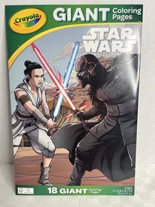Star Wars Giant Crayola Coloring Pages 18 Giant Coloring Pages New Sealed B3 - Picture 1 of 3