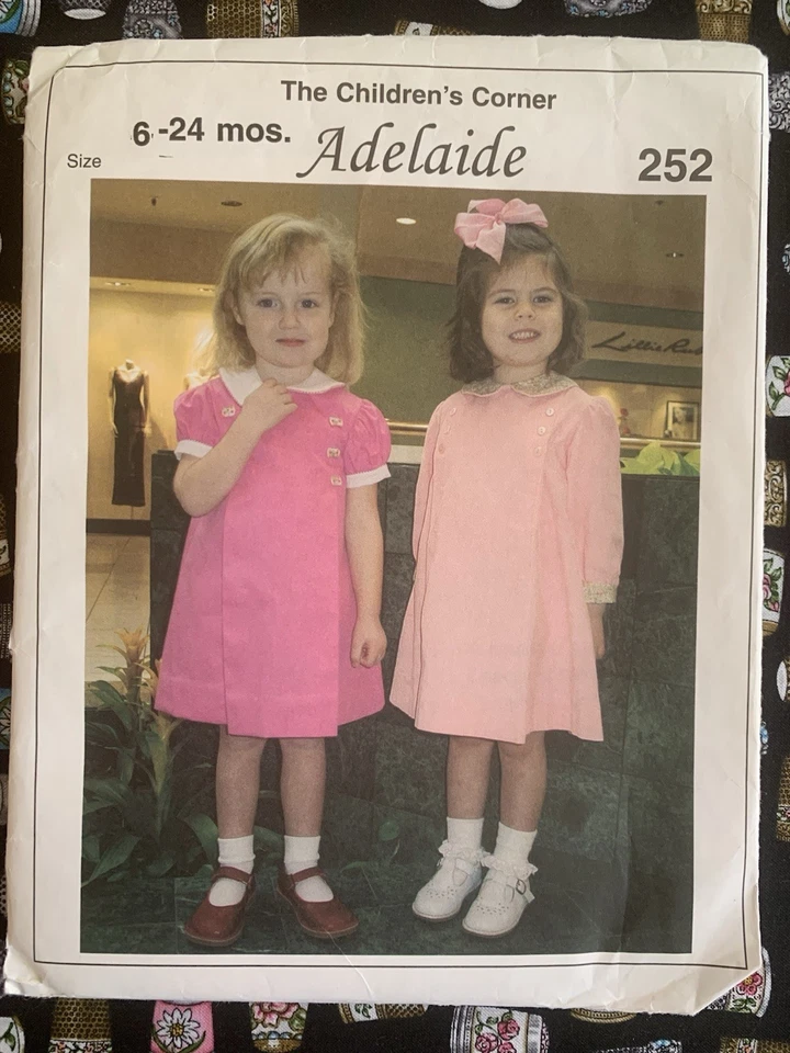 *OOP* NEW Children's Corner Pattern #252 “Adelaide” Sizes 6-24 Months. Uncut/FF - Image 1 of 3