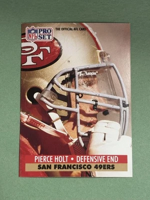 Pierce Holt 1991 Pro Set San Francisco 49ers #292 CC452 - Image 1 of 2