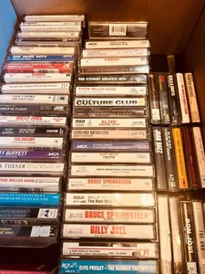 CASSETTE TAPE LOT! YOU PICK! Rock/80's/Soul/Funk. $2 AND UP! - Picture 1 of 239