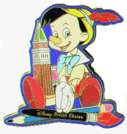 Disney WDW Artist Choice #5 Pinocchio Pin - Image 1 of 1