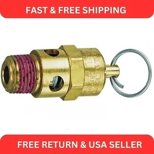 Tru-Flate 21-709 1/4" 150 PSI Safety Valve - Picture 1 of 2