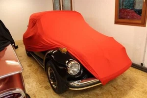 Vollgarage Schutzdecke Car-Cover Indoor Rot für VW Käfer - Picture 1 of 3