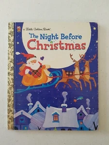 Little Golden Book - The Night Before Christmas 2001 HC - Picture 1 of 4