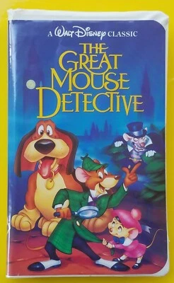 Vintage VHS Walt Disney's The Great Mouse Detective Black Diamond The Classics  - Image 1 of 4