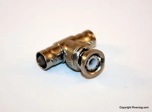 RF Connector Tee Adapter TNC-M/TNC-F/TNC-F Coupler - Picture 1 of 2