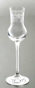 6 Grappagläser LUCCA 70ml edel Pantographie-Rankendekor-paul nagel Obstbrandglas - Bild 1 von 1
