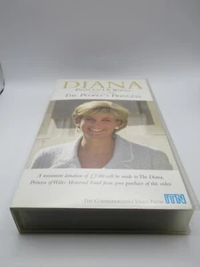 ITN Diana Princess of Wales  1961 - 1997 Commemorative Video VHS Tape - Picture 1 of 2