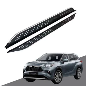 Fits for Highlander 2020-2025 Running Board Side Step Pedal Nerf Bar - Picture 1 of 9