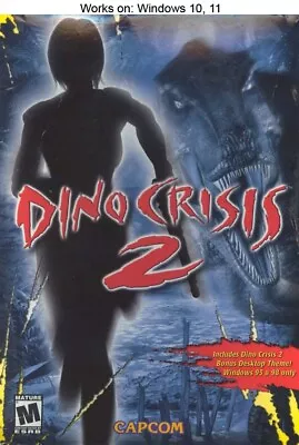 Dino Crisis 2 PC Game 2001 Capcom Windows 10 11 - Image 1 of 2