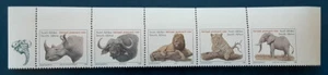 SOUTH AFRICA 1996 MNH PC Rate Se-Tenant Strip Wildlife Scott C6g Superb 696-1 - Picture 1 of 3