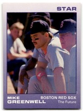 1988 Star Mike Greenwell A Baseball Cards #10