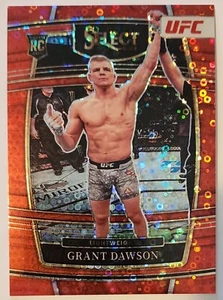 2022 Select UFC Red Disco Rookie Grant Dawson/99 Leggero - Foto 1 di 3