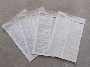 Restposten 4 seltene WW2 Handelsmarine Neptun Nachrichten Zusammenfassung Beilagen 1942 & 1943 - Bild 1 von 5