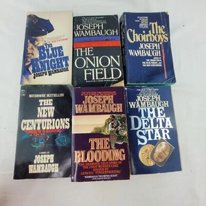 Vintage Blue Knight Book Paperback Lot x 6 By Joseph Wambaugh Mystery Thriller - Picture 1 of 7