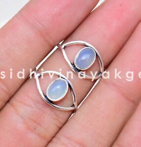 50 PCs.Wholesale Lot , CHALCEDONY 925 Silver Plated Rings Jewelry ST-03