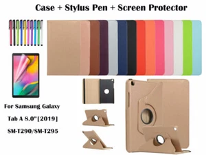  Funda inteligente giratoria de cuero PU para Samsung Galaxy Tab A 8.0 [2019] T290 295  - Imagen 1 de 14