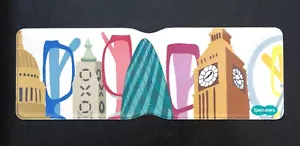 LONDRES SUBTERRÁNEO OSTRA TARJETA TREN PORTA BILLETES CARPETA CUBIERTA SPECSAVERS PROMOCIÓN - Imagen 1 de 6