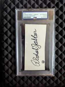 Kareem Abdul-Jabbar Signed Book Cut Autographed Slabbed PSA/DNA LA Lakers - Picture 1 of 2