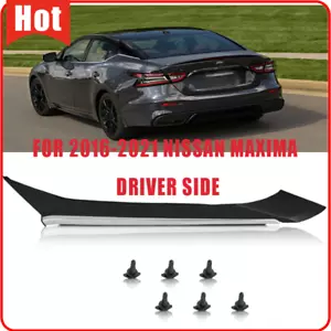 Fit 2016 2017-2021 Nissan Maxima Rear Left Driver Side Pillar Molding Trim - Picture 1 of 11