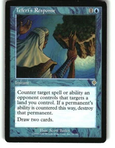 Magic the Gathering - Invasion Teferi's Response 2000 78 Rare - Picture 1 of 2