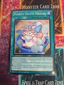 Yu-Gi-Oh! TCG Purrely Pretty Memory RA02-EN072 Collector's Rare 1st Edition NM - Picture 1 of 5