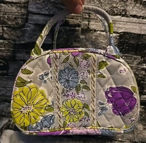 VERA BRADLEY Three to Get Ready Watercolor Triple Compartment Cosmetic Case NWOT - Picture 1 of 24