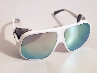 Gafas de sol Moncler originales raras ML0206 DIFRACTOR 24C blanco humo unisex Foto 1 de 4