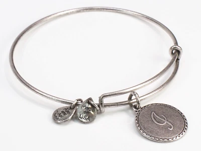 ALEX AND ANI Armband A08EB91IS Initial EWB Russian Silver NEU; K1 1664 - Bild 1 von 2