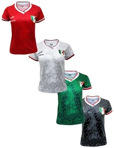 Virgen de Guadalupe Mexico New Arza Women Jersey 100% Polyester - Picture 1 of 19