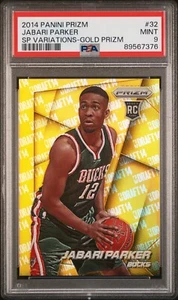 Jabari Parker 2014 Panini Prizm RC Variation Gold /10 PSA 9 - Picture 1 of 2