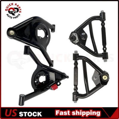 New Front Tubular Control Arms for 1970-1981 Chevrolet Camaro Pontiac Firebird - Image 1 of 4