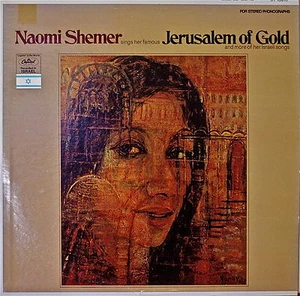 NAOMI SHEMER SINGS HER FAMOUS JERUSALEM OF GOLD-NM1968LP Recorded in Israel - Picture 1 of 1