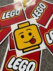 Funny Lego Stickers Decal Lego Man Head Lego Logo Stickers Gratis 11 cm